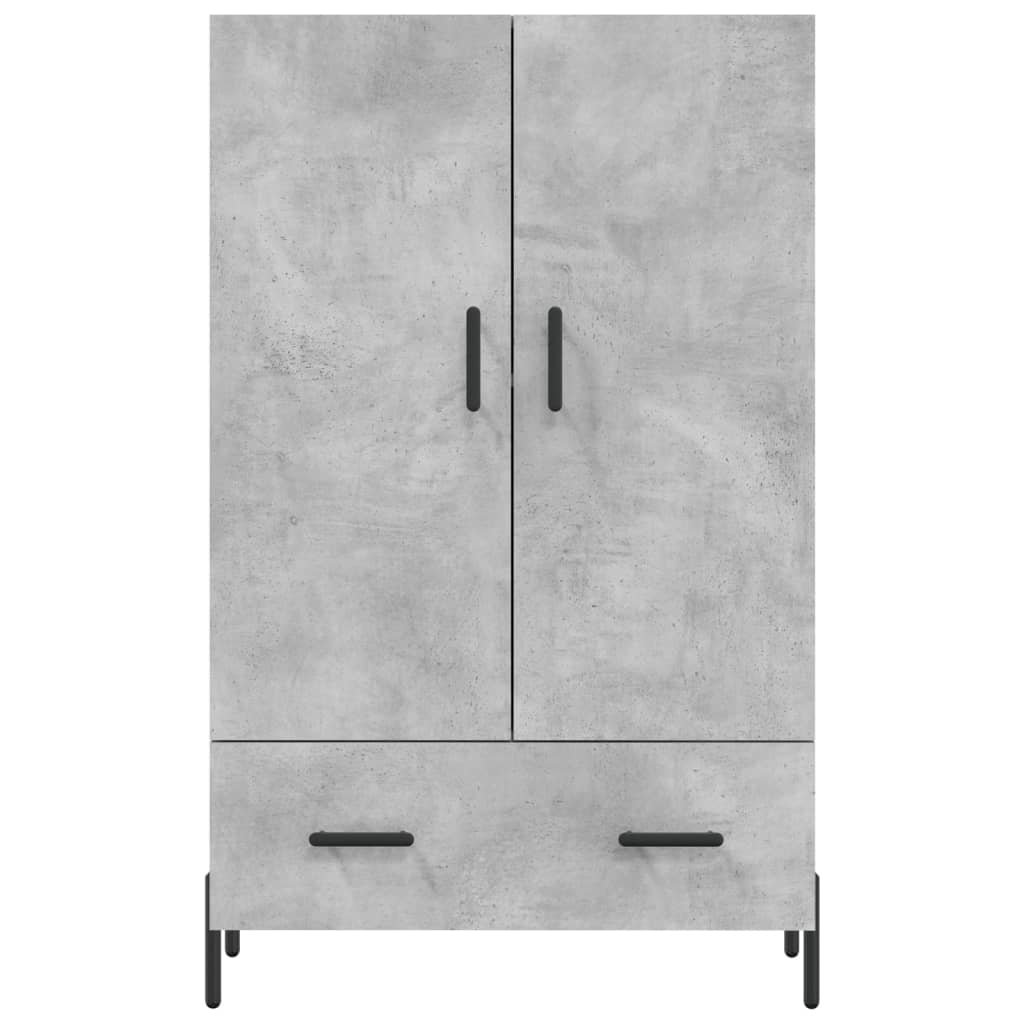 Skap Betonggrå 69,5x31x115 cm