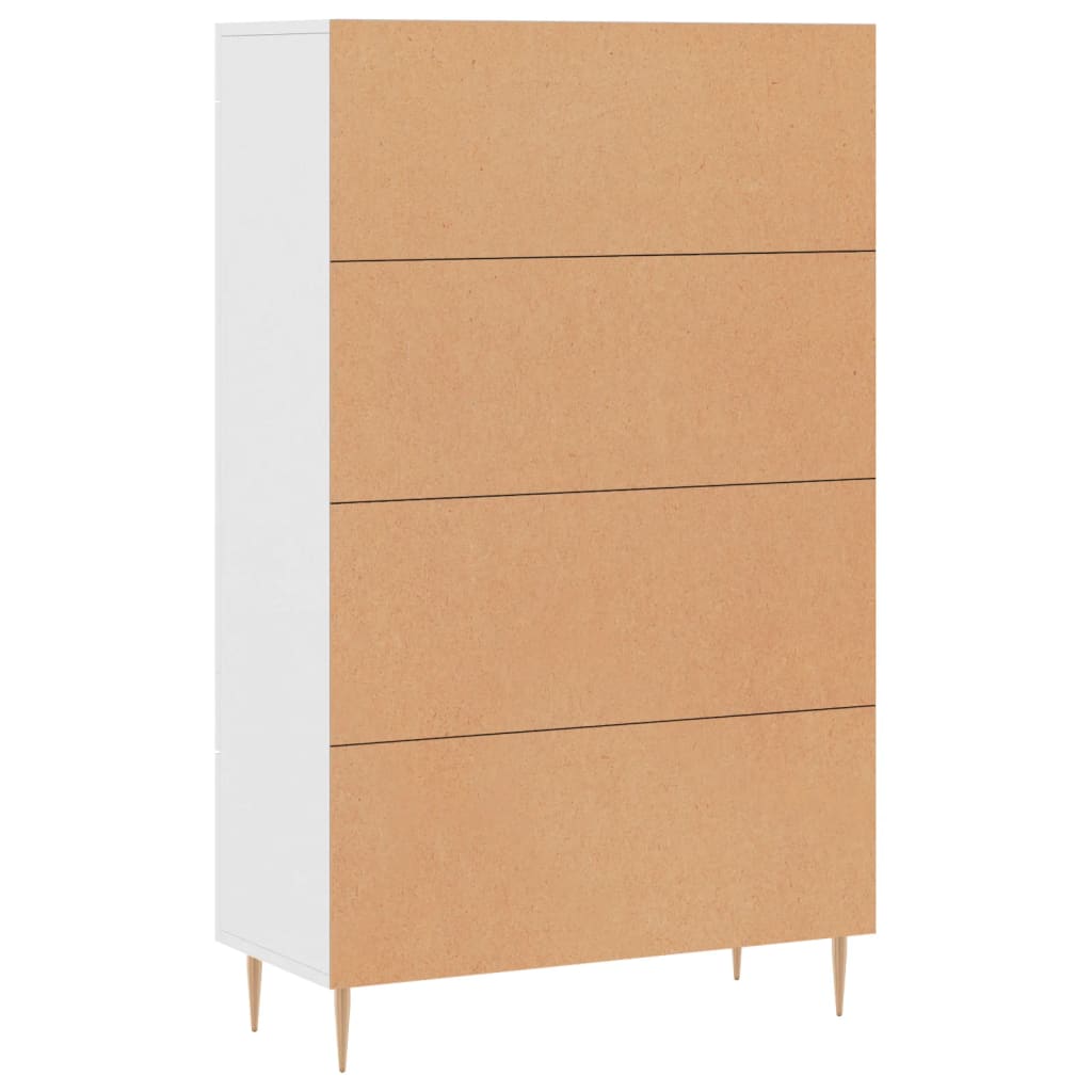 Skap Hvit 69,5x31x115 cm