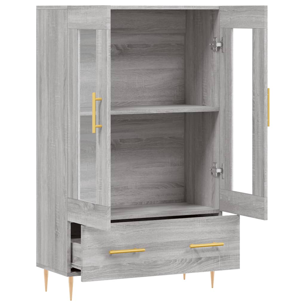 Skap Sonoma Grå 69,5x31x115 cm