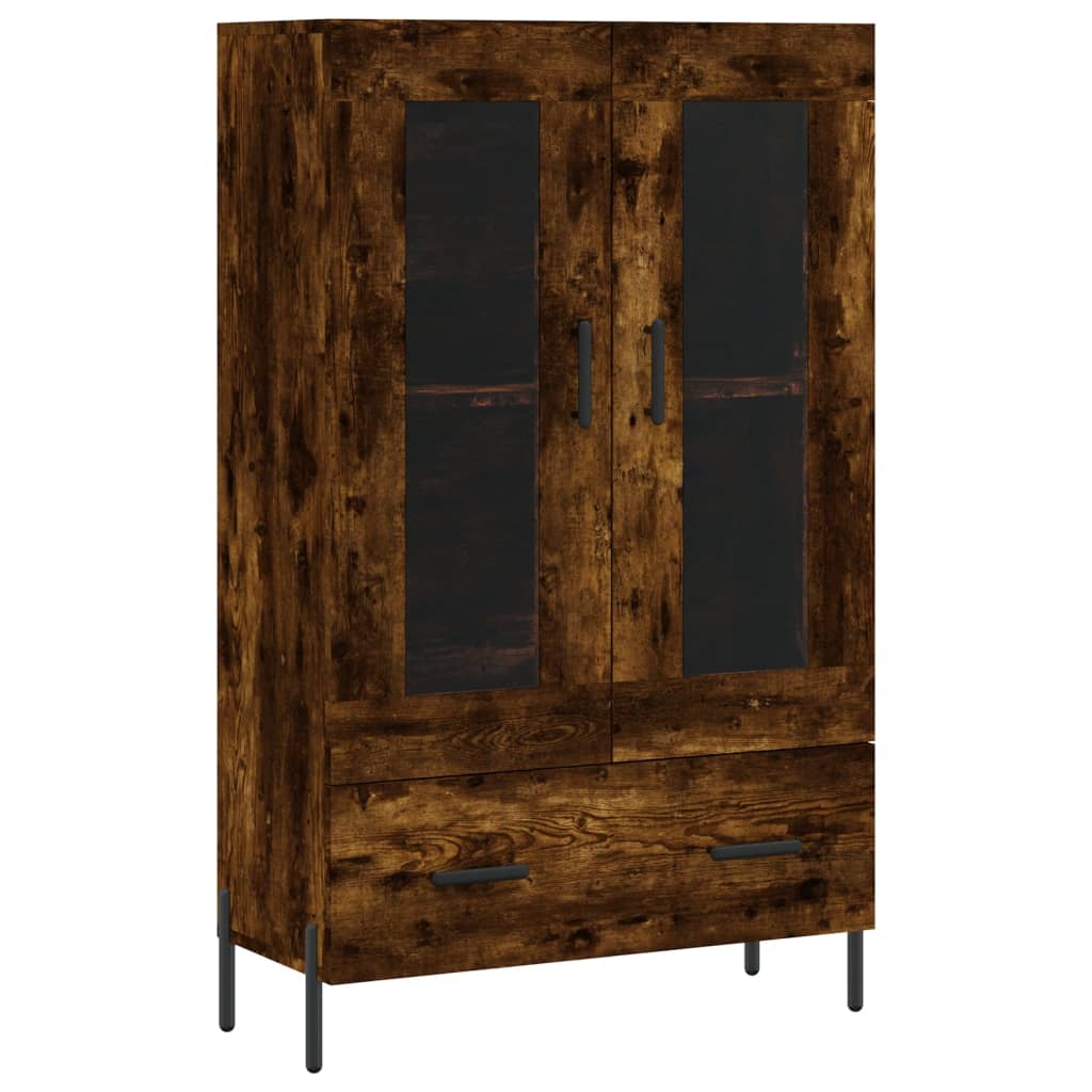 Skap Røkt Eik 69,5x31x115 cm