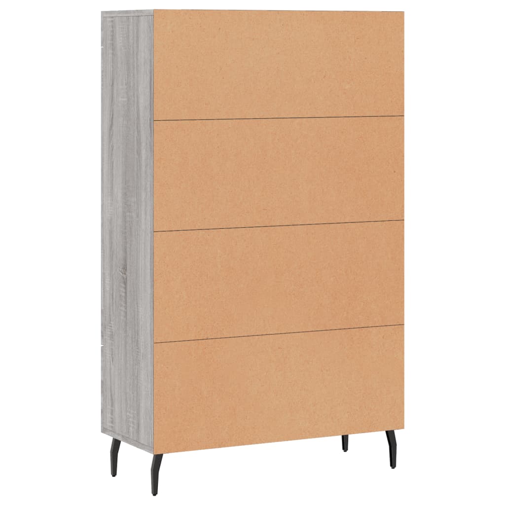 Skap Sonoma Grå 69,5x31x115 cm
