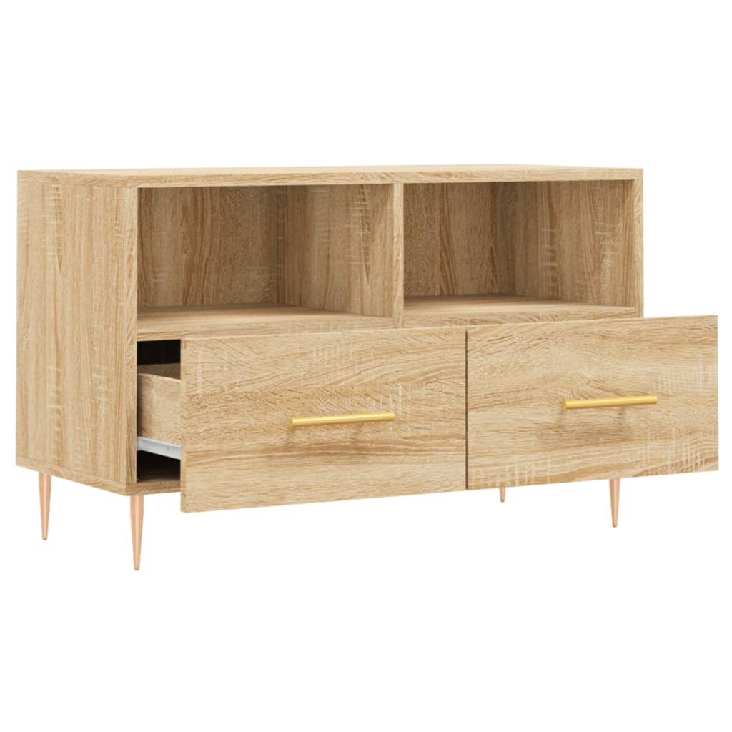 TV-Møbel Sonoma Eik Tv-benk 80x36x50 cm