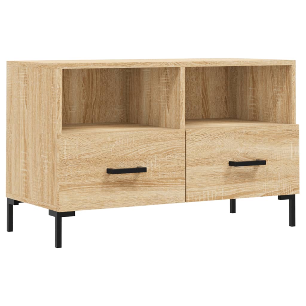 TV-Møbel Sonoma Eik TV-benk 80x36x50 cm