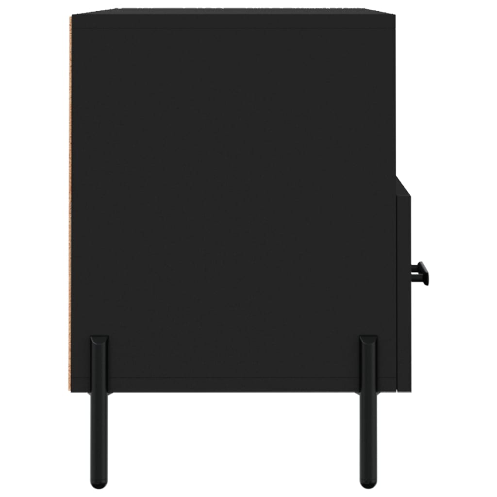 TV-Møbel Svart TV-benk 80x36x50 cm