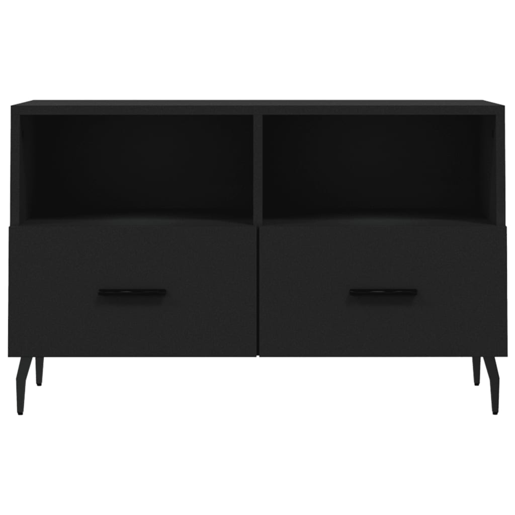 TV-Møbel Svart TV-benk 80x36x50 cm