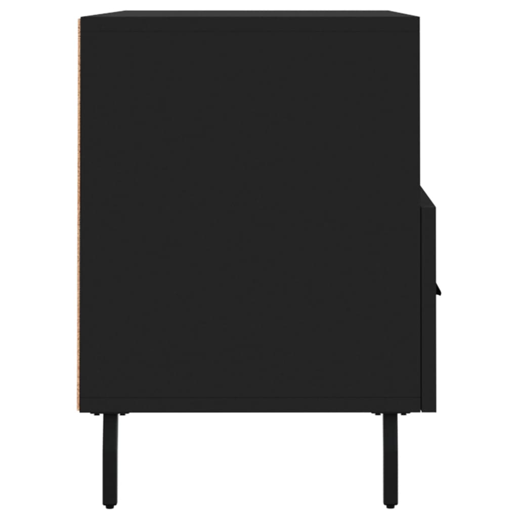 TV-Møbel Svart TV-benk 80x36x50 cm