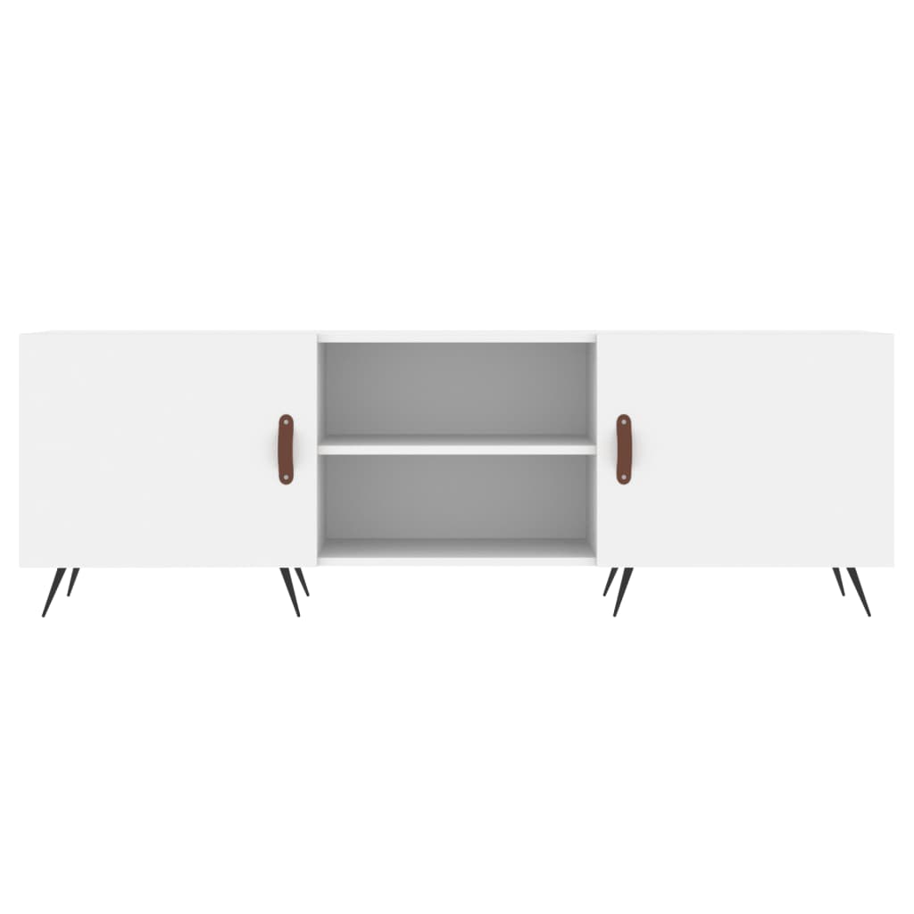 TV-Møbel Hvit TV-benk 150x30x50 cm