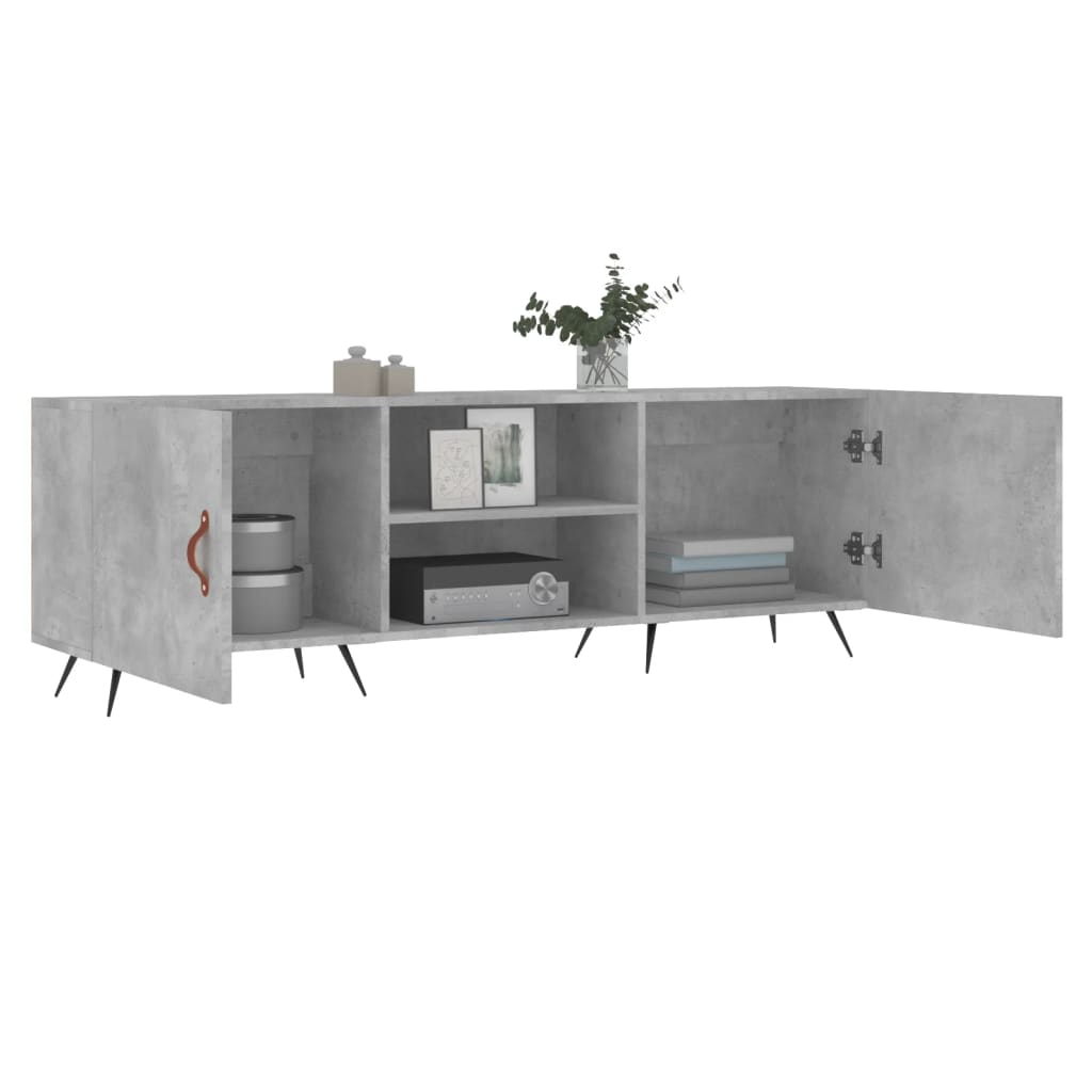 TV-Møbel Betonggrå TV-benk 150x30x50 cm