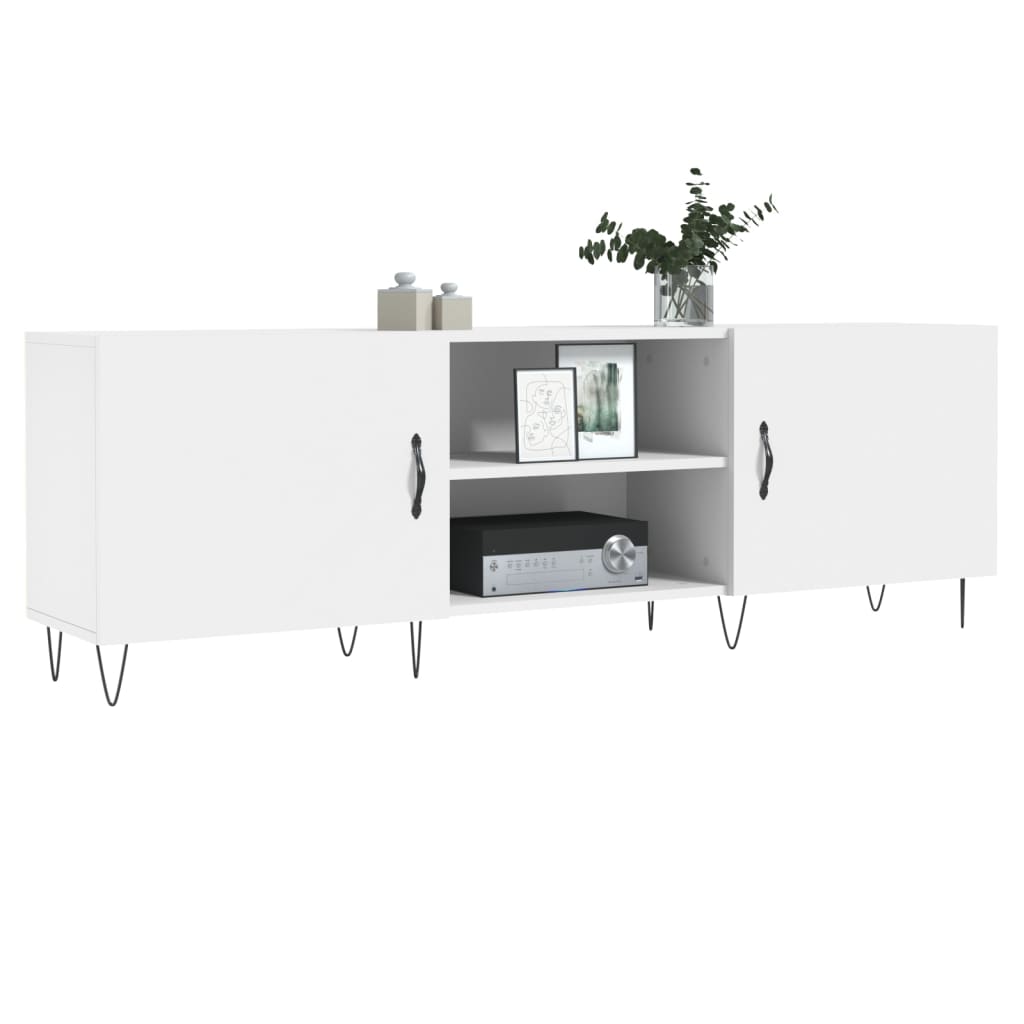TV-Møbel Hvit TV-benk 150x30x50 cm