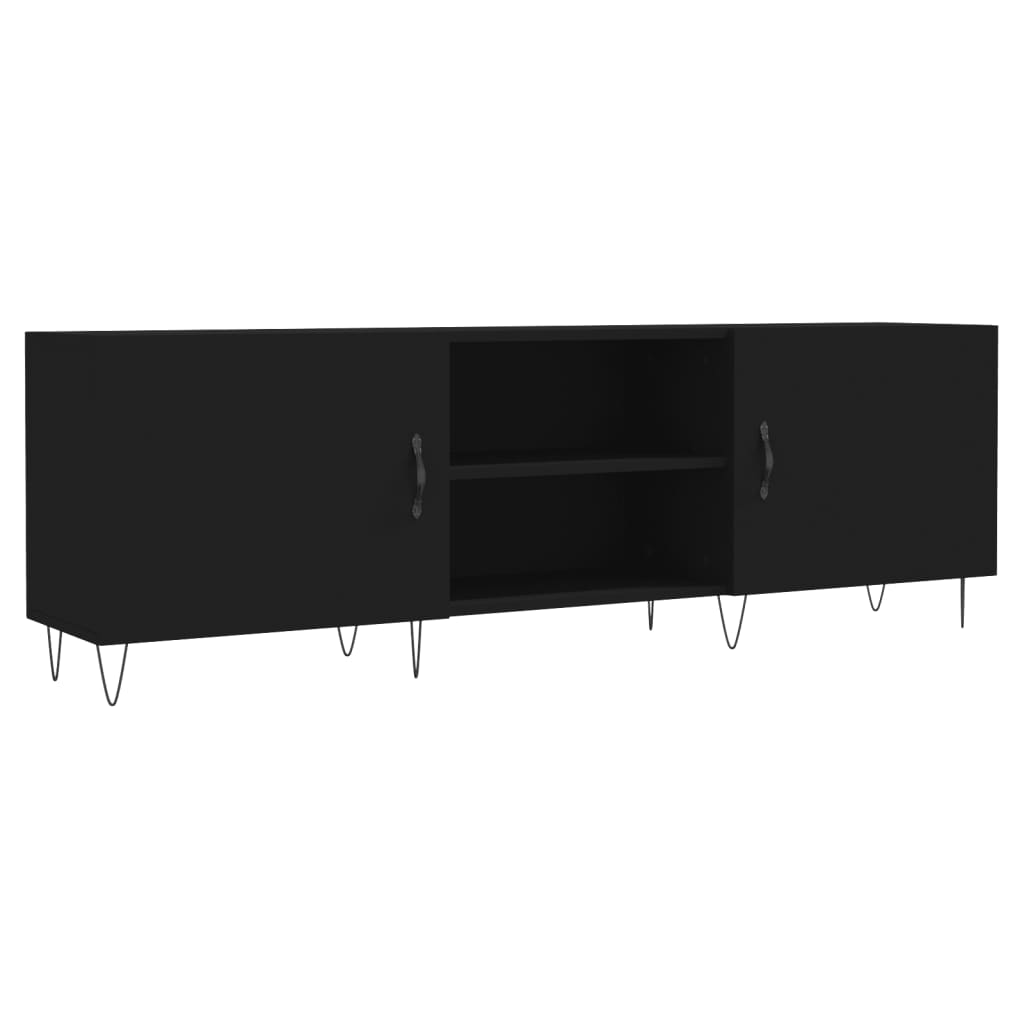 TV-Møbel Svart TV-benk 150x30x50 cm