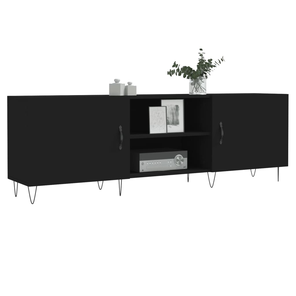 TV-Møbel Svart TV-benk 150x30x50 cm