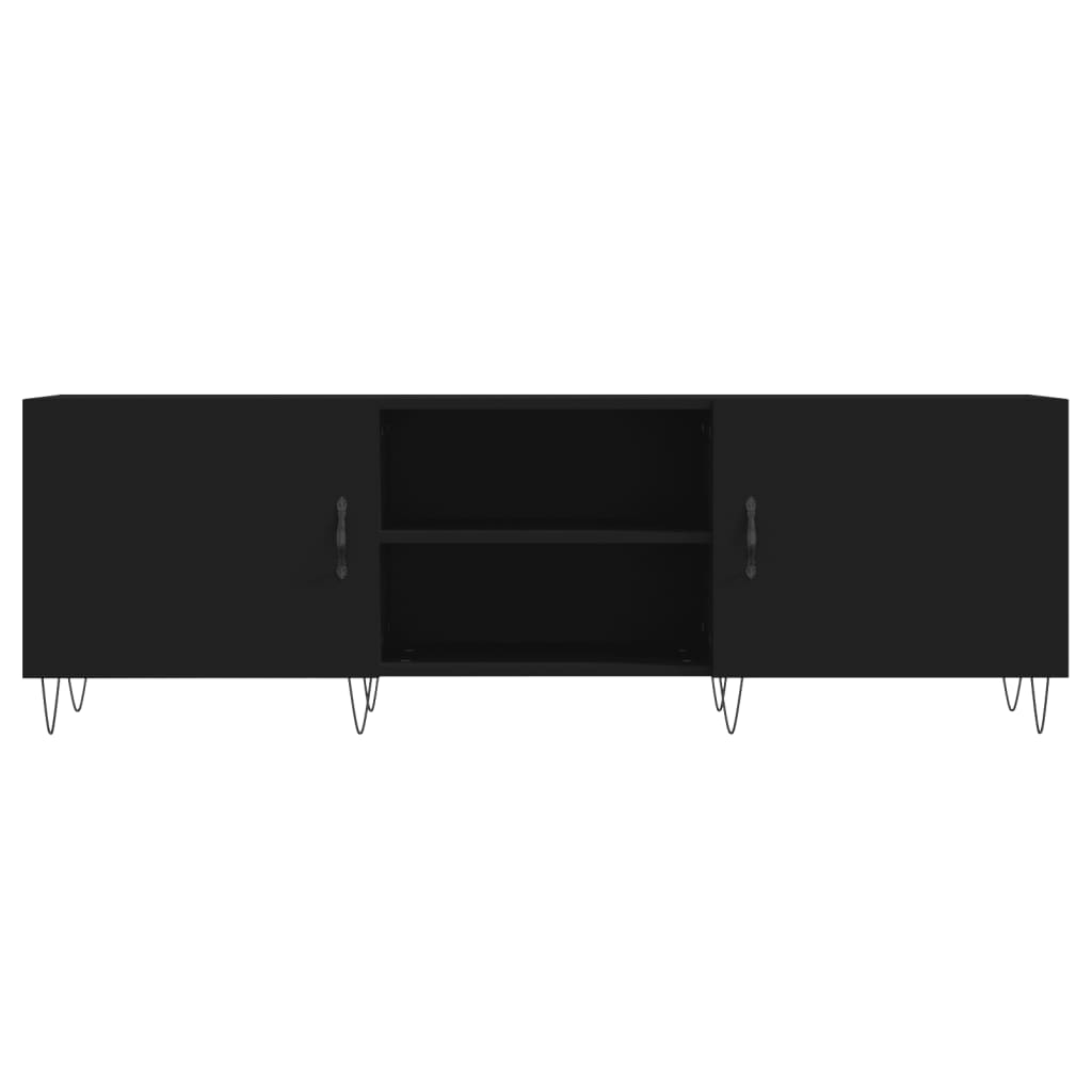 TV-Møbel Svart TV-benk 150x30x50 cm