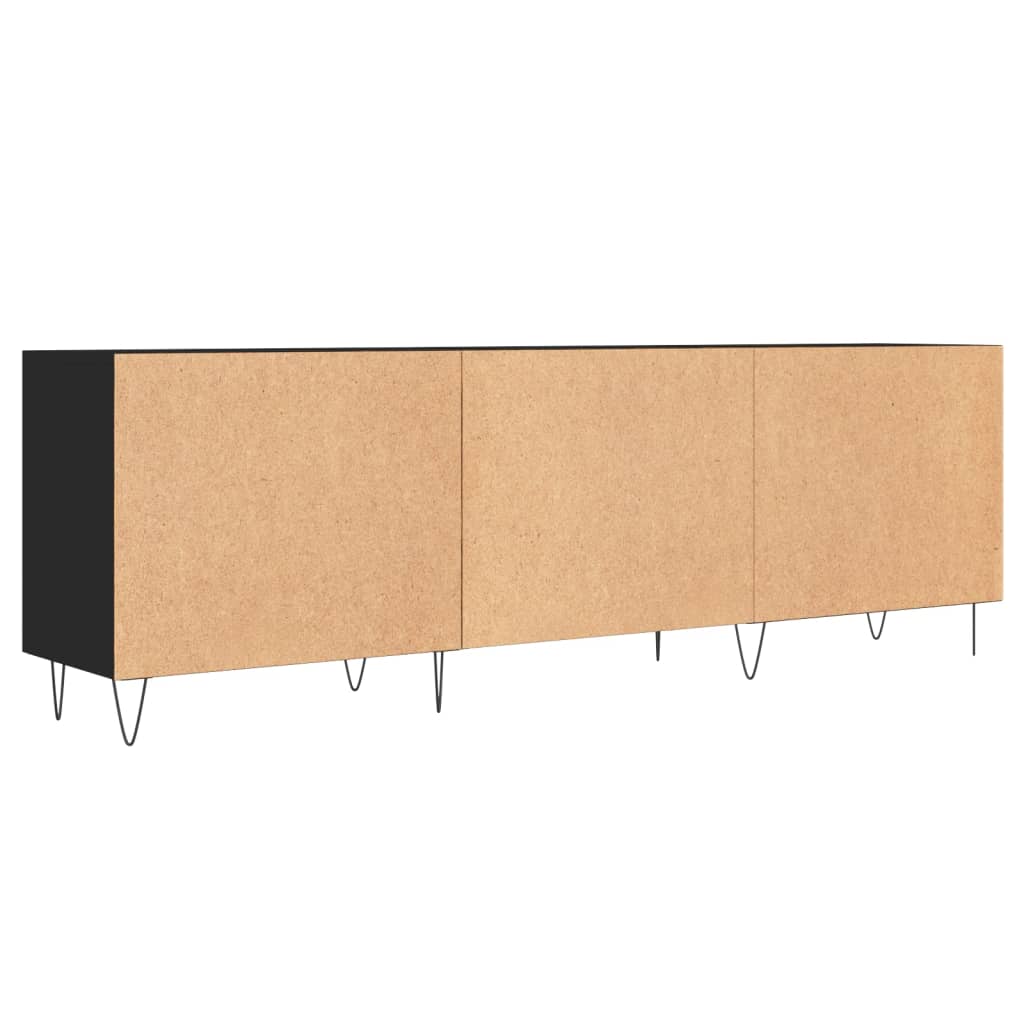 TV-Møbel Svart TV-benk 150x30x50 cm