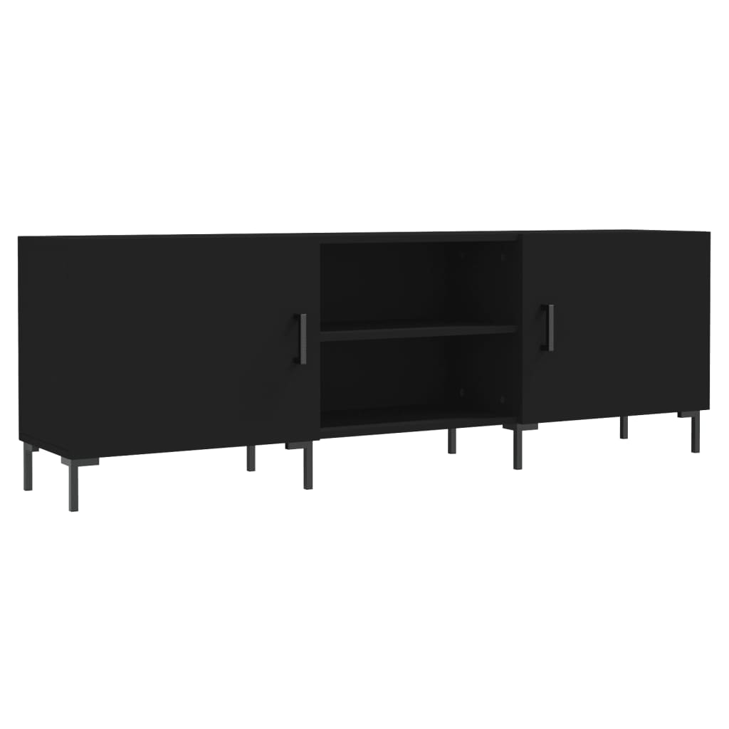 TV-Møbel Svart TV-benk 150x30x50 cm