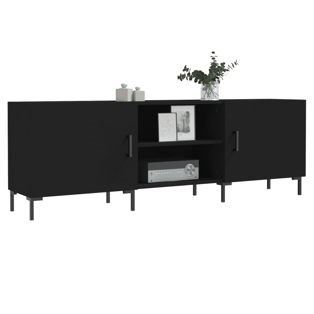TV-Møbel Svart TV-benk 150x30x50 cm