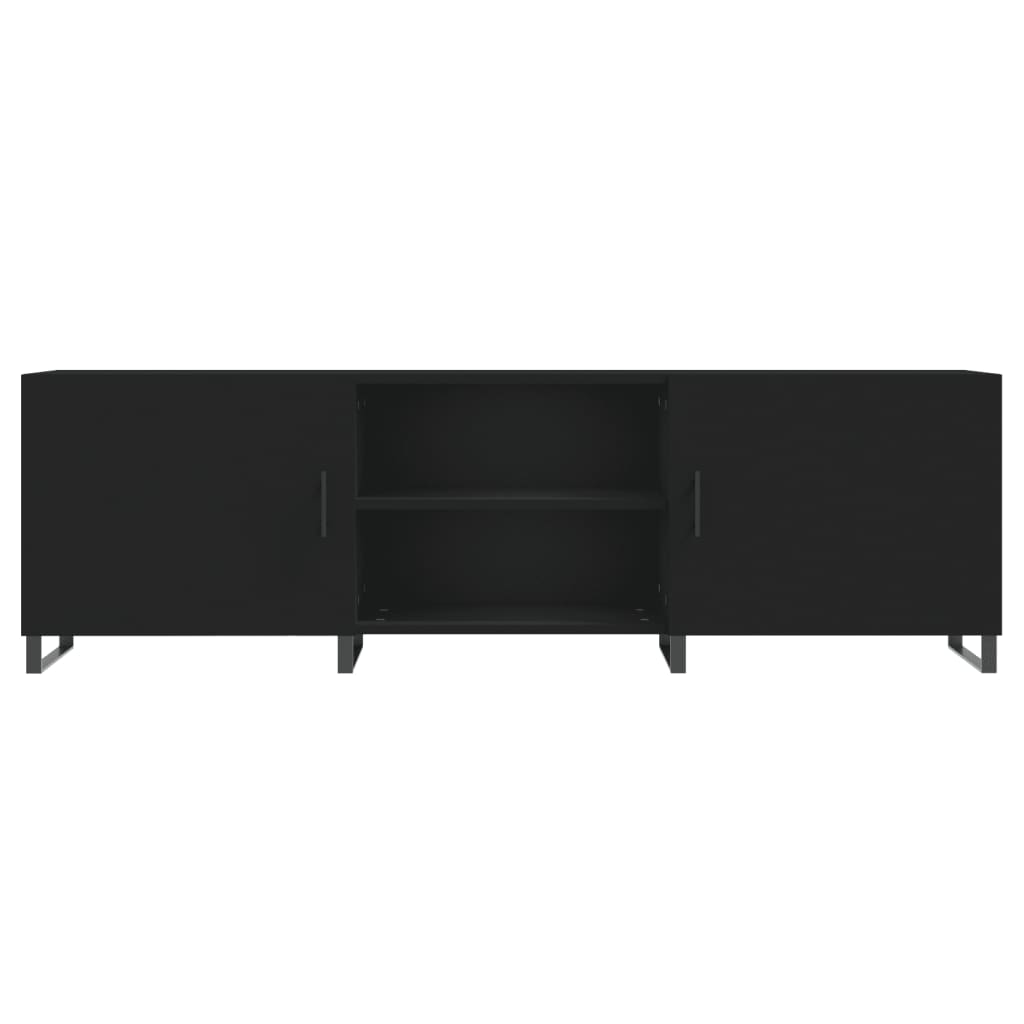 TV-Møbel Svart TV-benk 150x30x50 cm