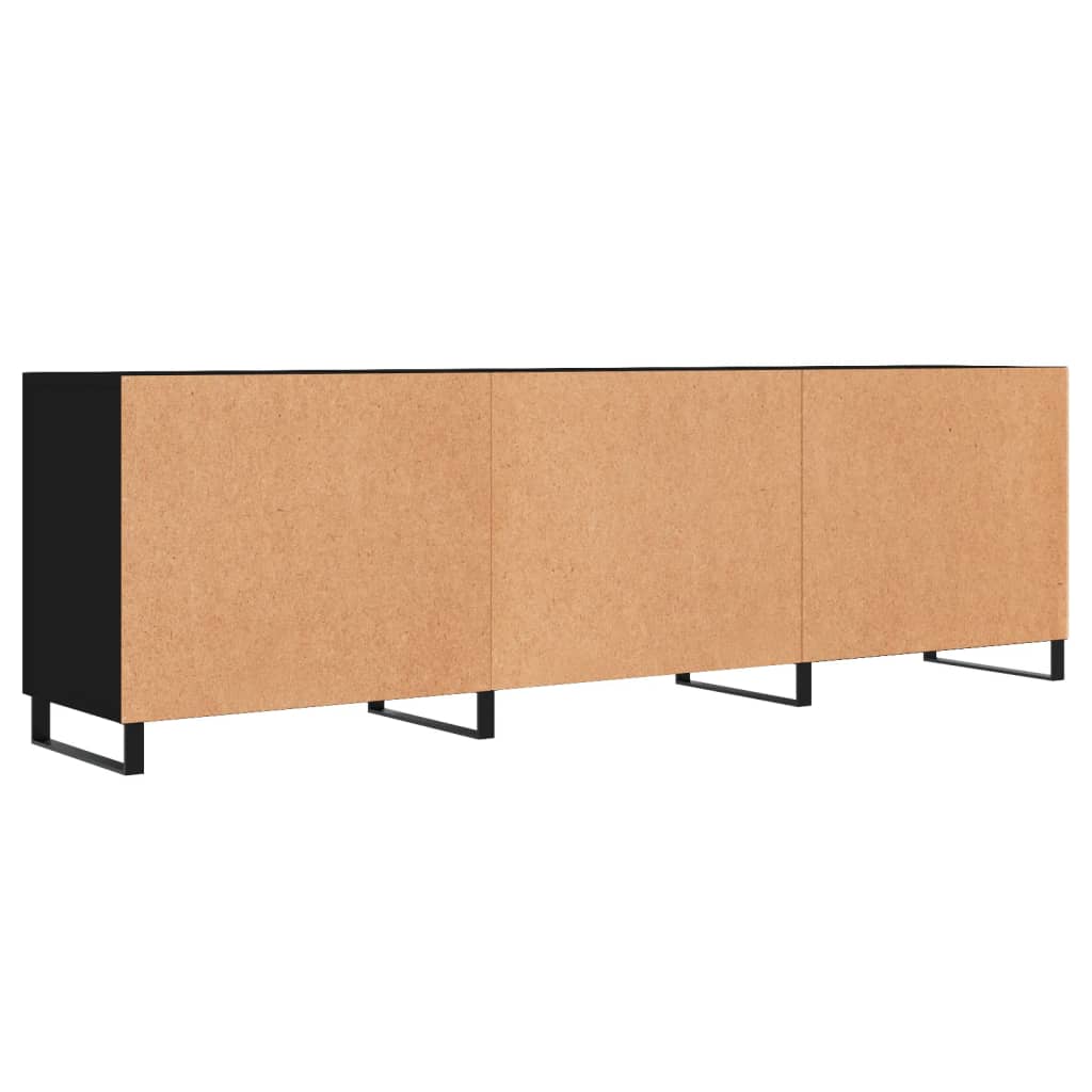 TV-Møbel Svart TV-benk 150x30x50 cm