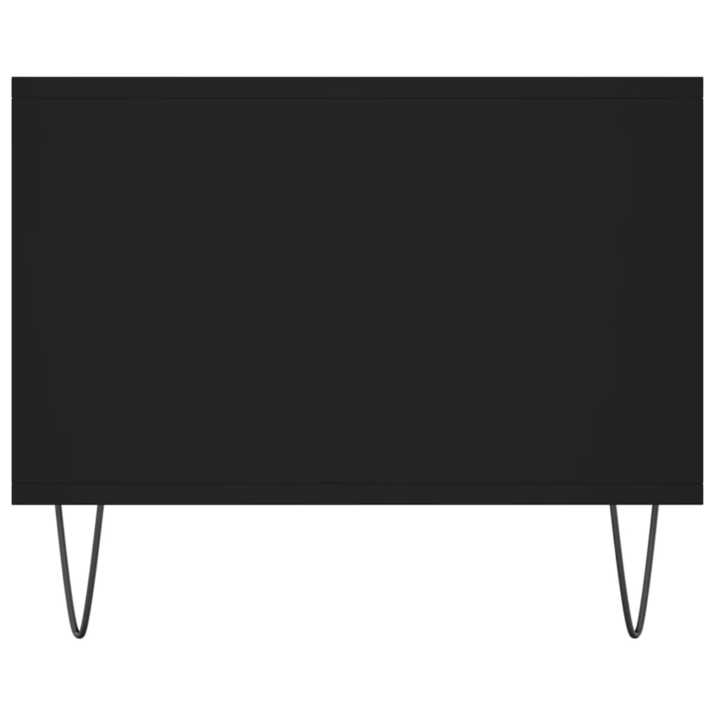 Salongbord Sofabord Svart 102x50x40 cm