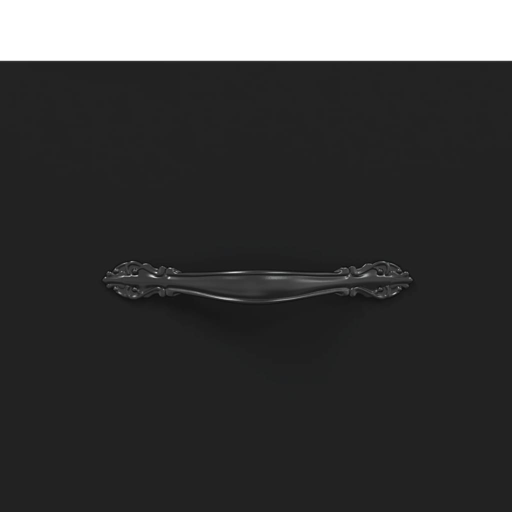 Salongbord Sofabord Svart 102x50x40 cm