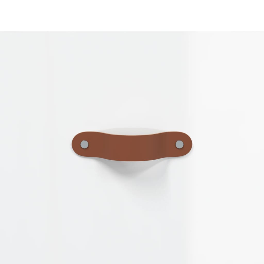 Sidebord Høyglans Hvit 2 stk Høyglans Hvit 50x50x40 cm