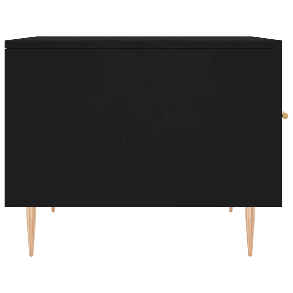 Salongbord Sofabord Svart 2 stk 50x50x40 cm