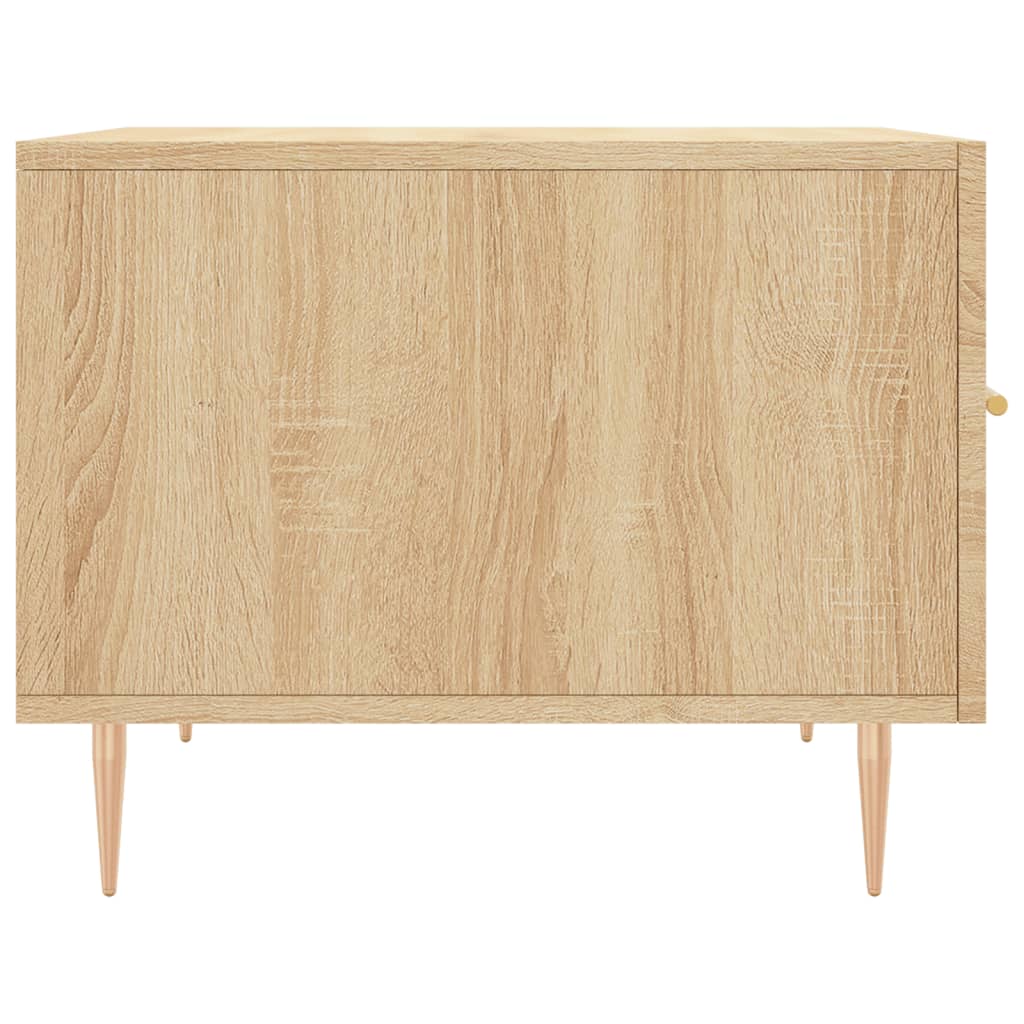 Salongbord Sofabord Sonoma Eik 2 stk 50x50x40 cm