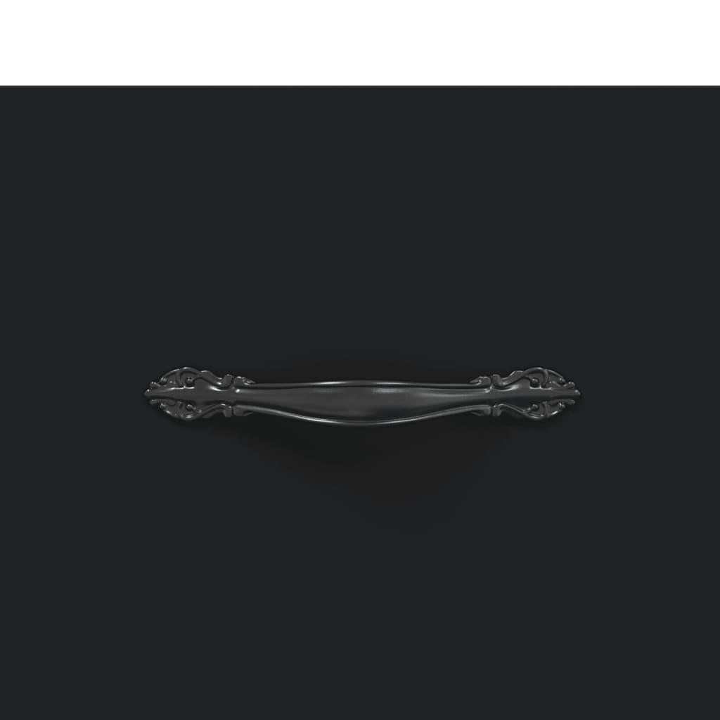 Salongbord Sofabord Svart 2 stk 50x50x40 cm