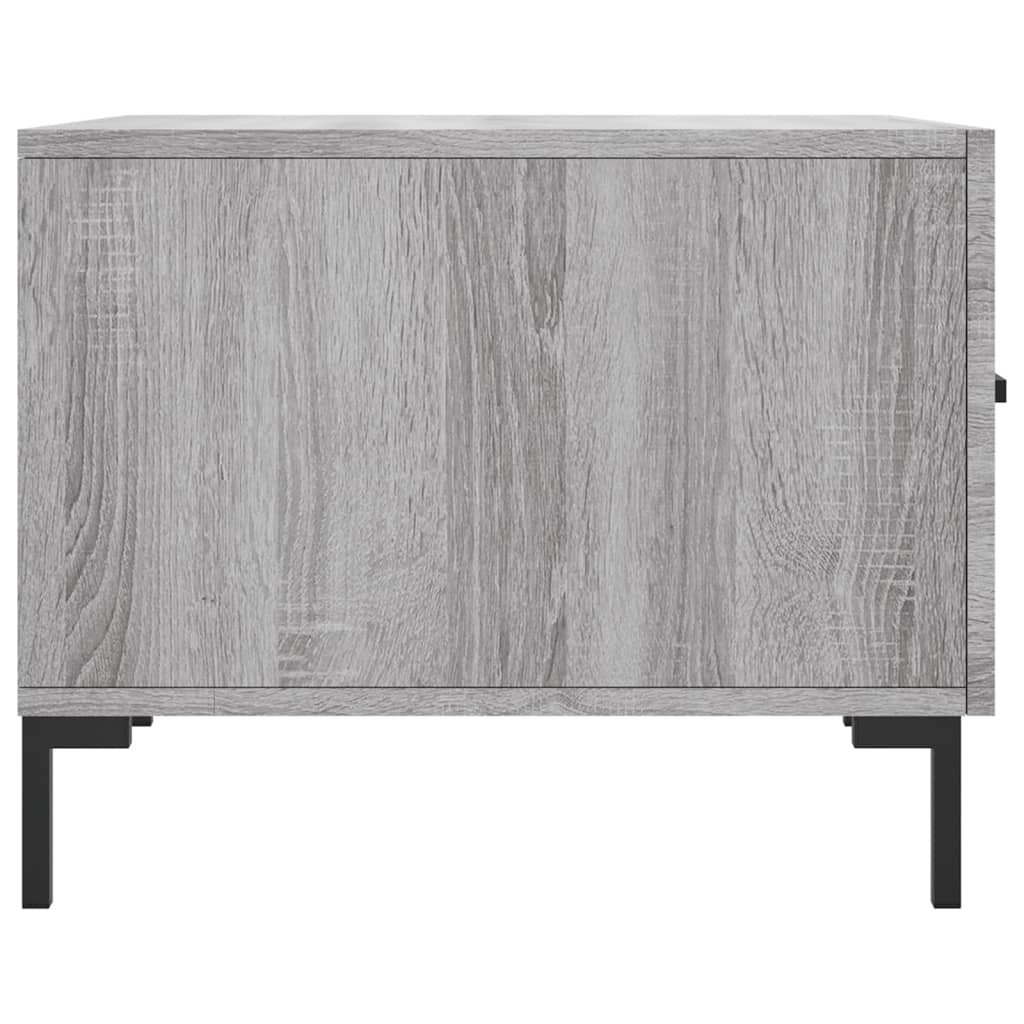 Salongbord Sofabord Sonoma Grå 2 stk 50x50x40 cm