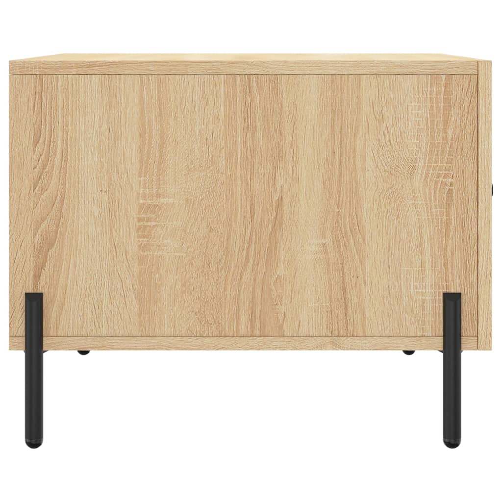 Salongbord Sofabord Sonoma Eik 2 stk 50x50x40 cm