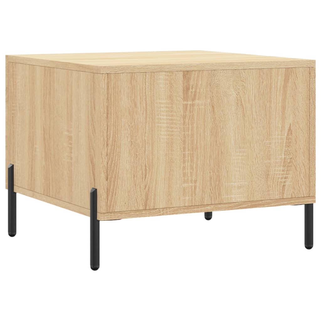 Salongbord Sofabord Sonoma Eik 2 stk 50x50x40 cm