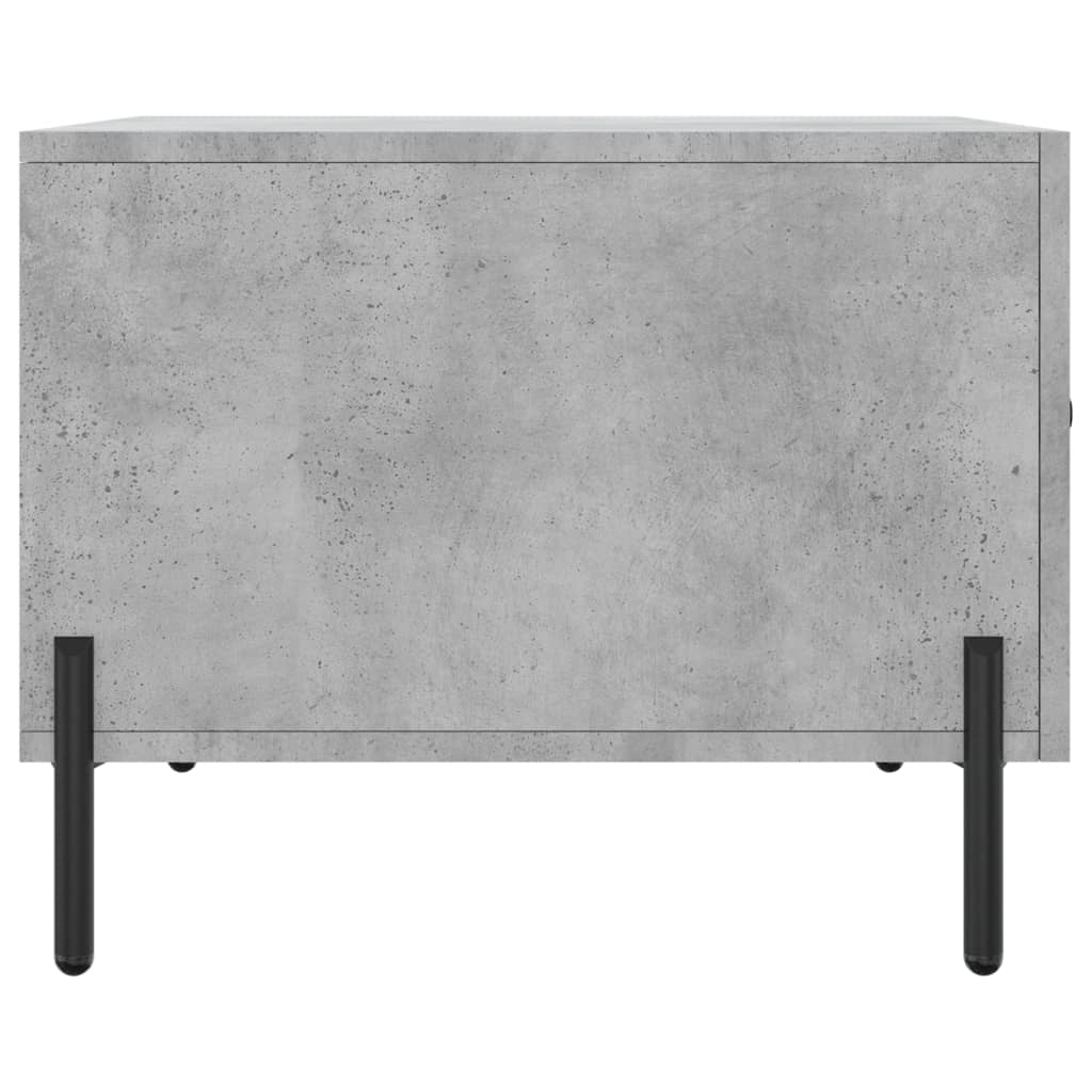 Salongbord Sofabord Betonggrå 2 stk 50x50x40 cm