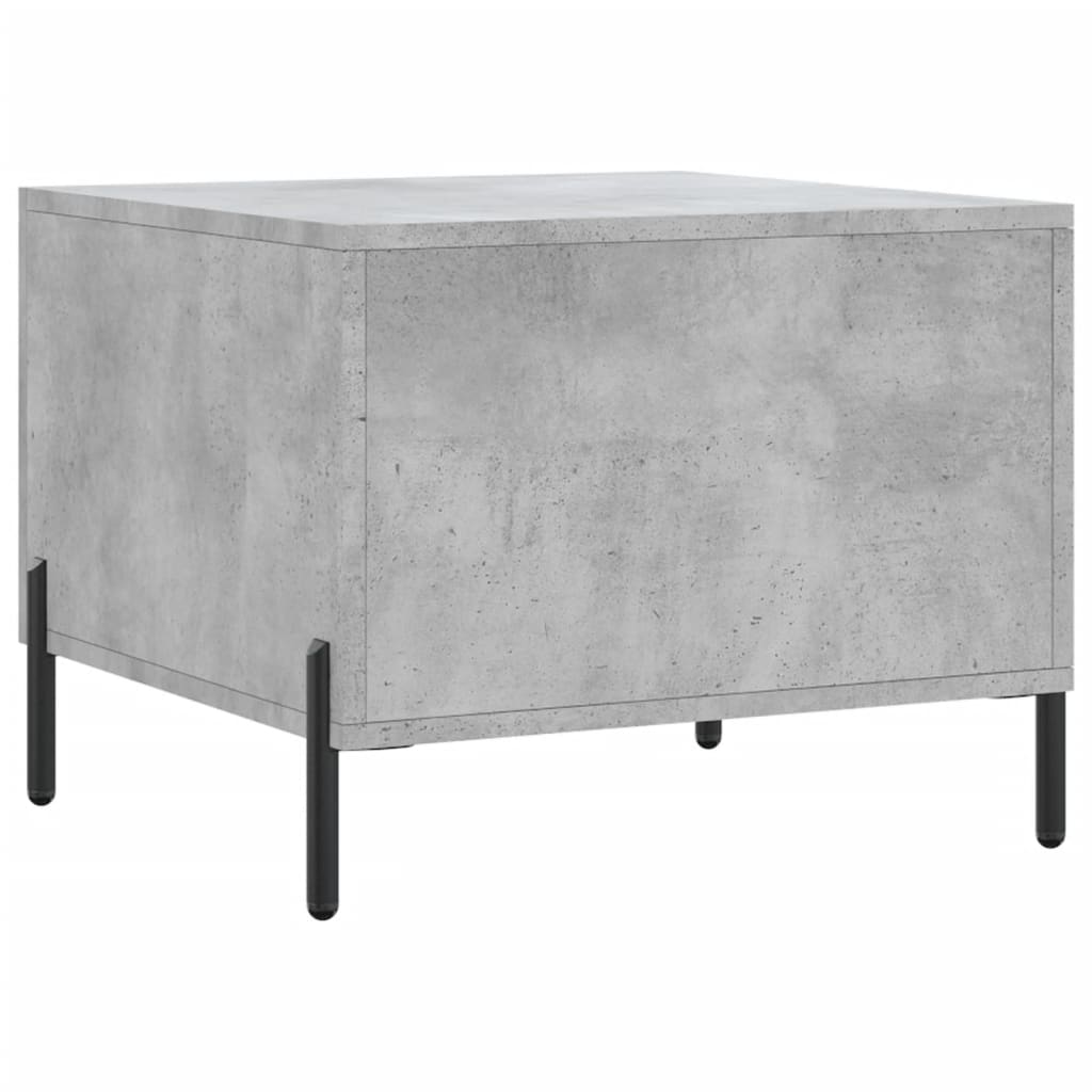 Salongbord Sofabord Betonggrå 2 stk 50x50x40 cm