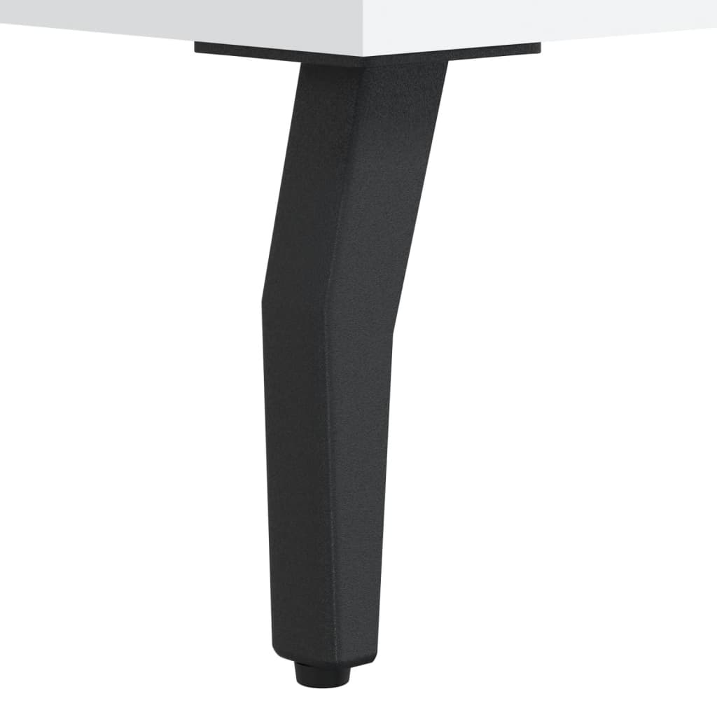 Sidebord Hvit 2 stk 50x50x40 cm