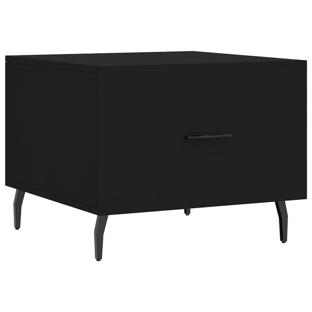 Salongbord Sofabord Svart 2 stk 50x50x40 cm