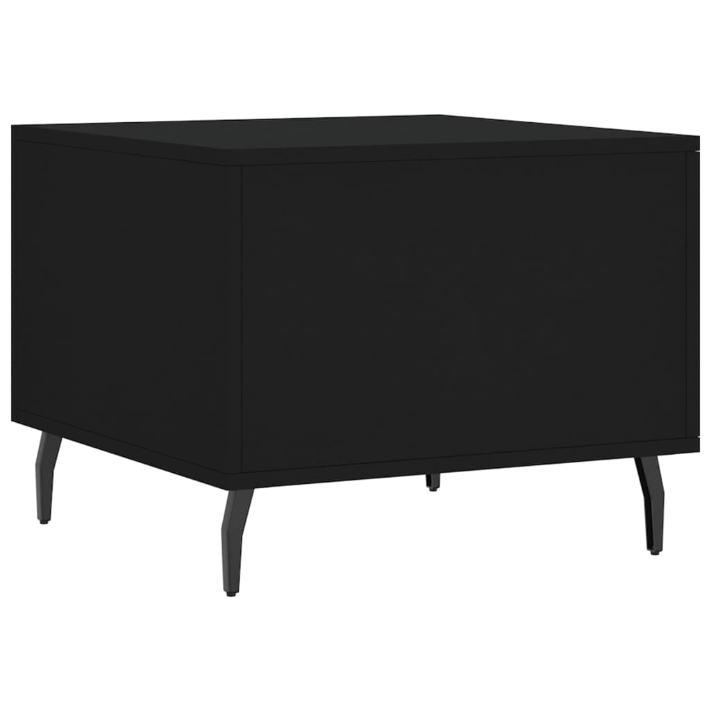 Salongbord Sofabord Svart 2 stk 50x50x40 cm