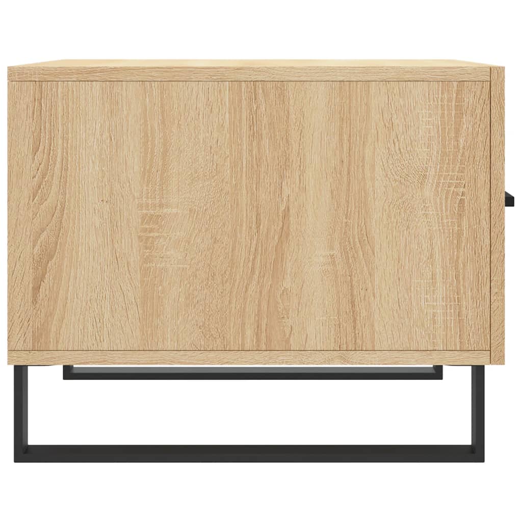 Salongbord Sofabord Sonoma Eik 2 stk 50x50x40 cm