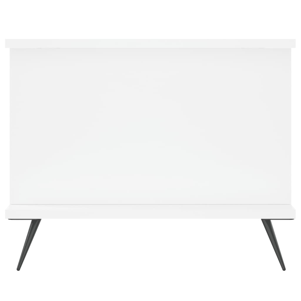 Salongbord Sofabord Hvit 90x50x40 cm