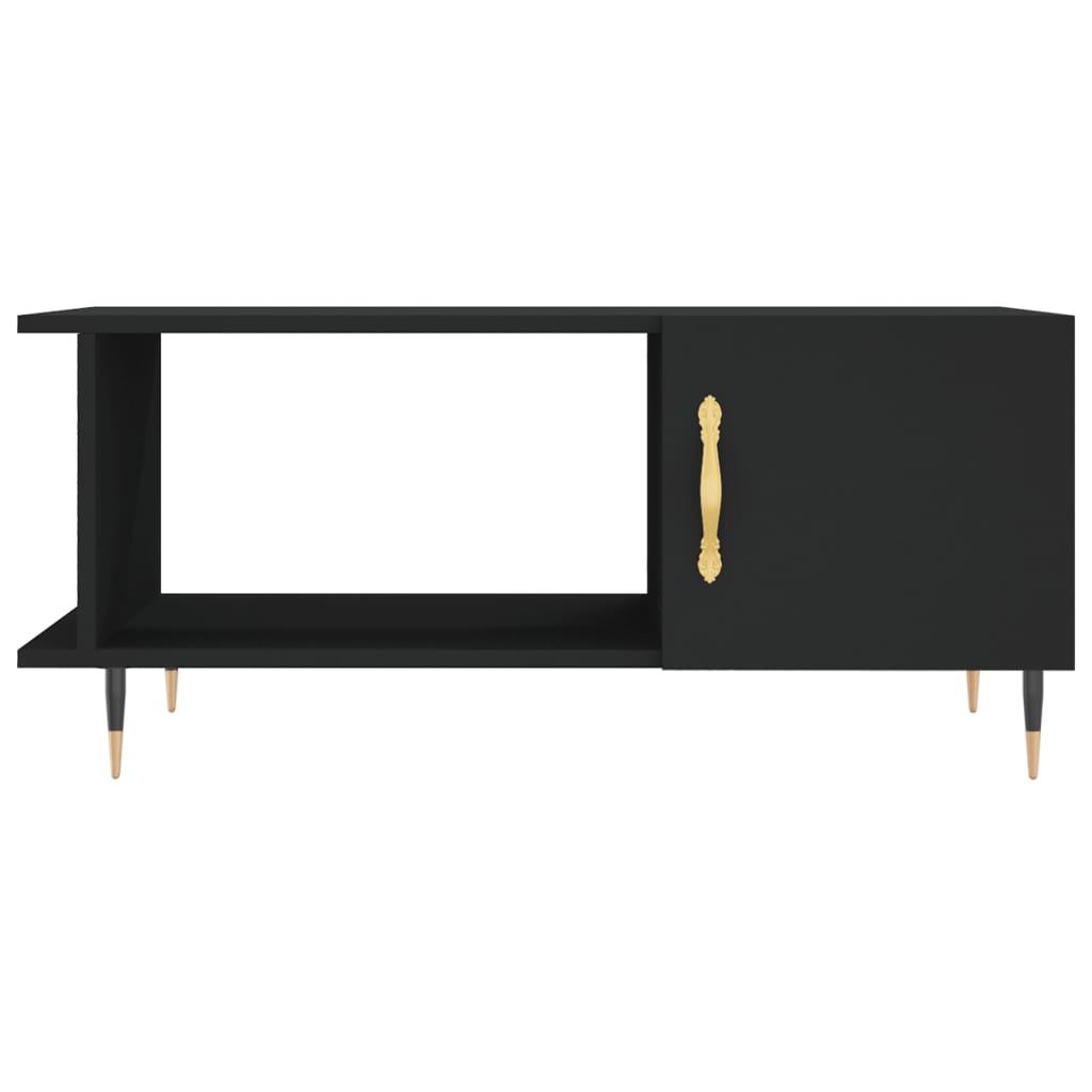 Salongbord Sofabord Svart 90x50x40 cm