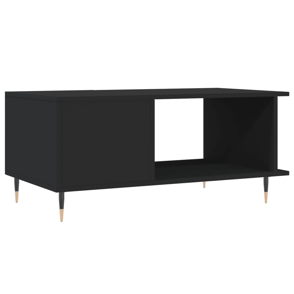 Salongbord Sofabord Svart 90x50x40 cm