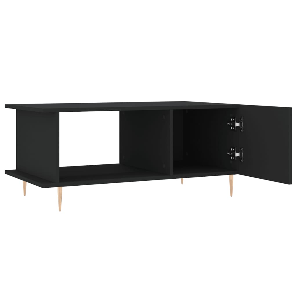 Salongbord Sofabord Svart 90x50x40 cm