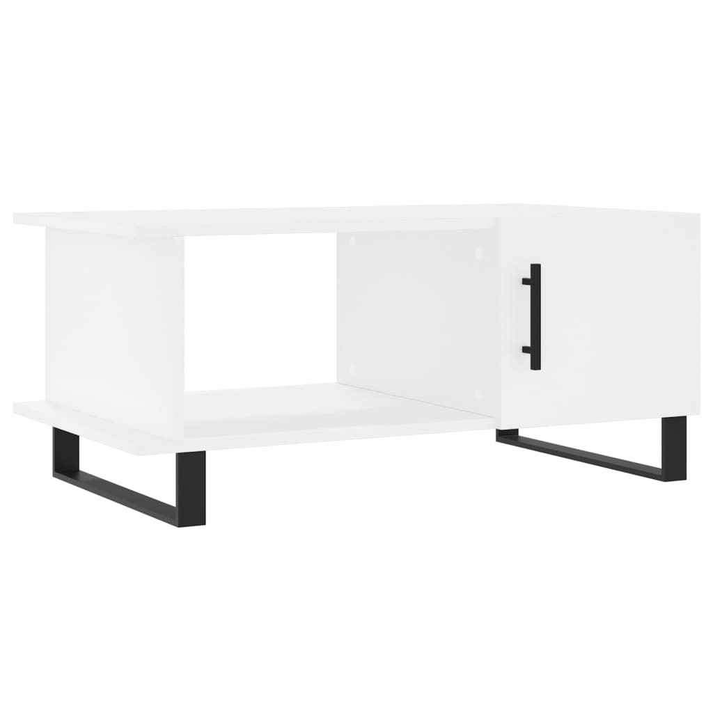 Salongbord Sofabord Hvit 90x50x40 cm