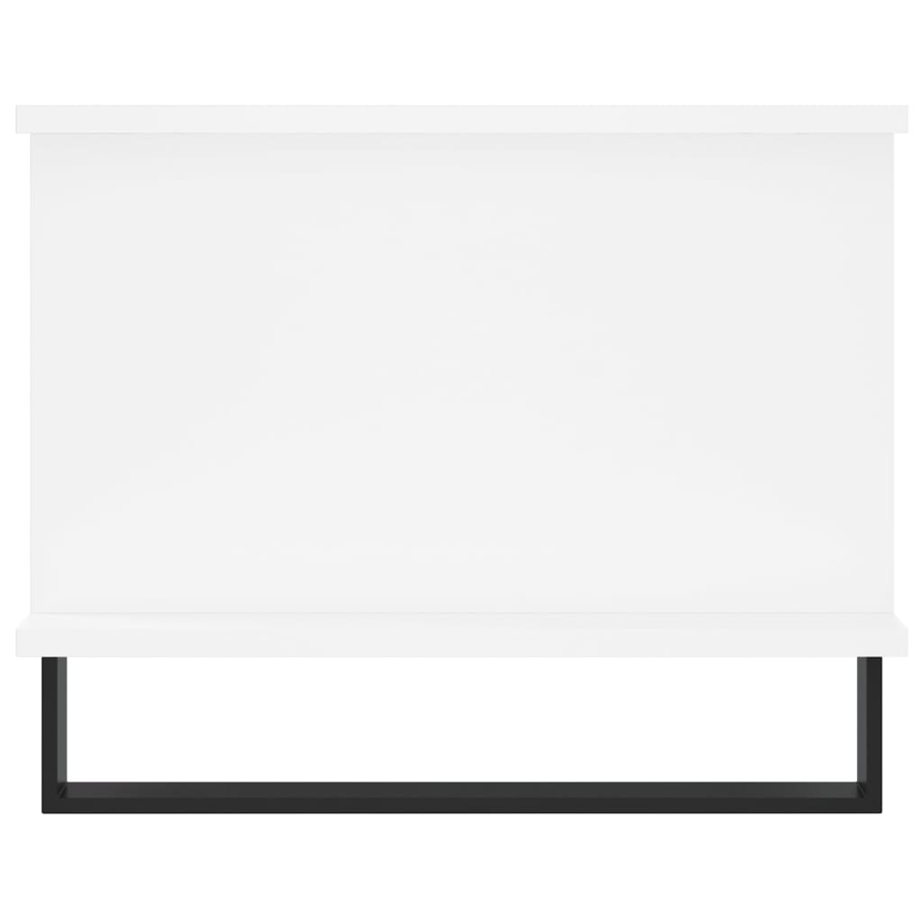 Salongbord Sofabord Hvit 90x50x40 cm