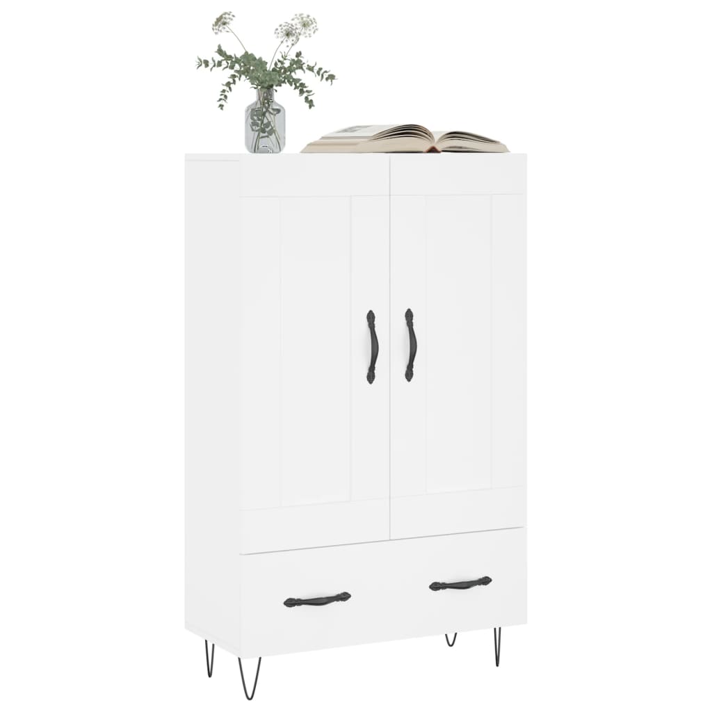 Skap Hvit 69,5x31x115 cm