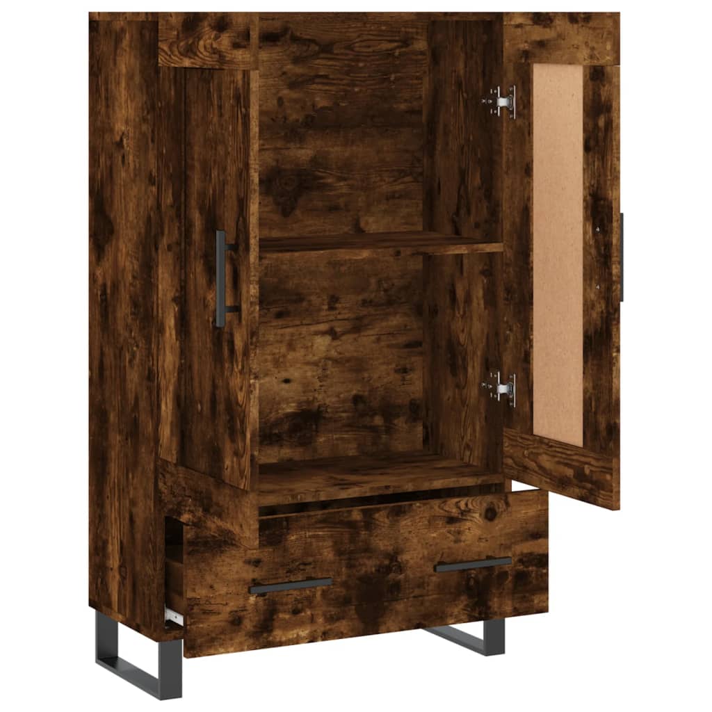 Skap Røkt Eik 69,5x31x115 cm