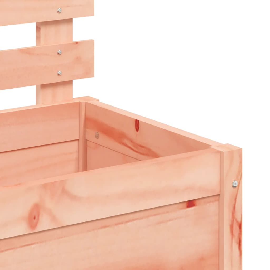 Utendørs Blomsterkasse Plantekasse Tre med stativ 79x39,5x114 cm heltre furu
