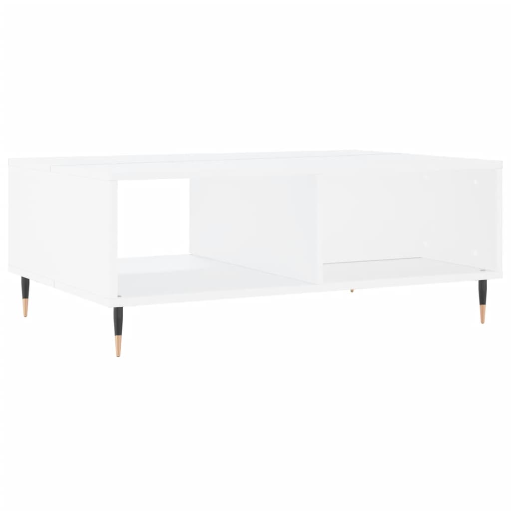 Salongbord Sofabord Hvit 90x60x35 cm