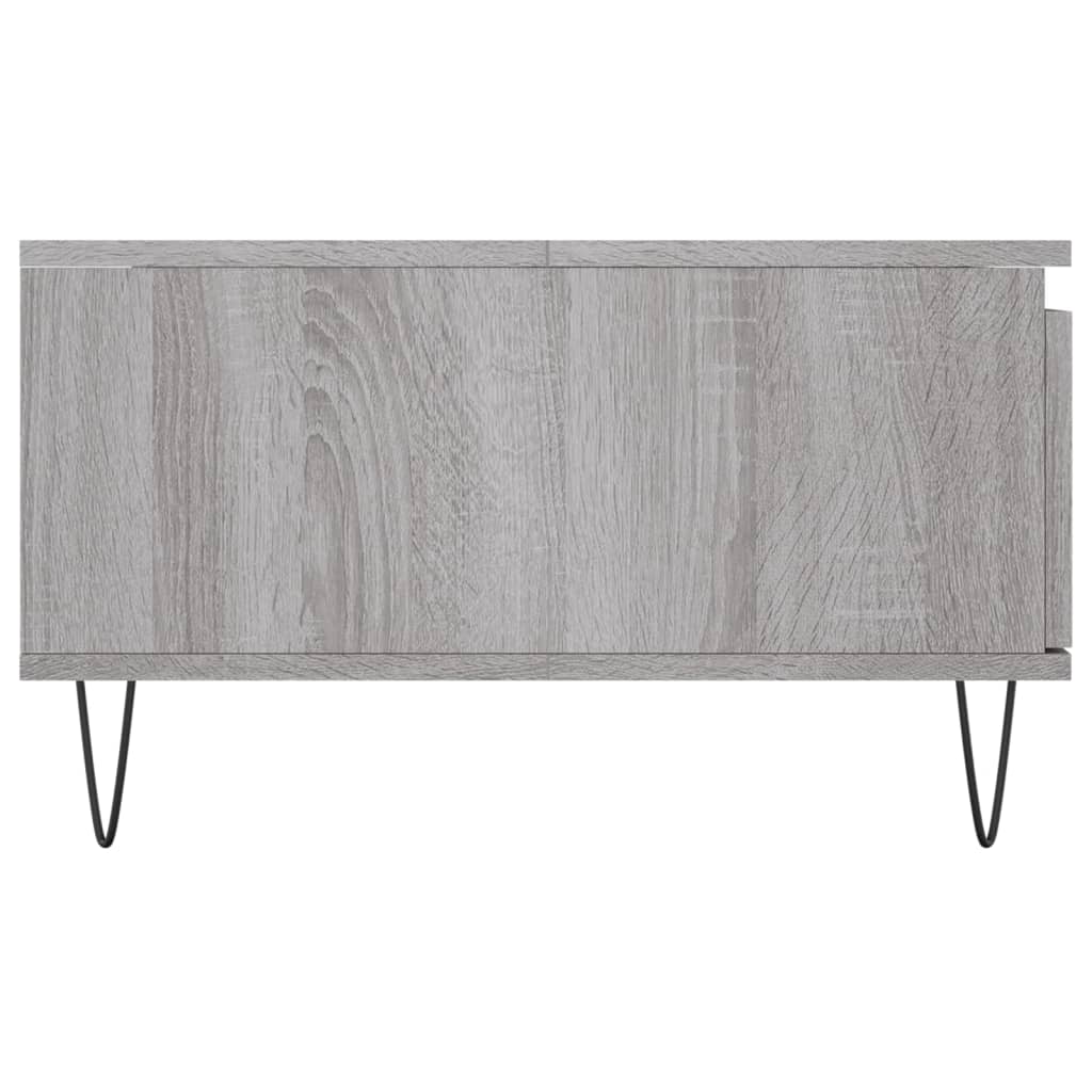 Salongbord Sofabord Sonoma Grå 90x60x35 cm