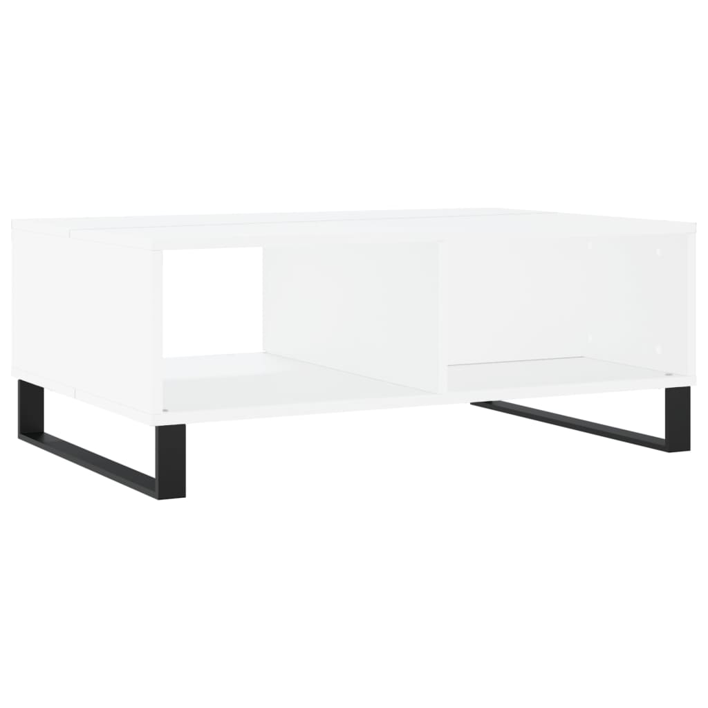 Salongbord Sofabord Hvit 90x60x35 cm