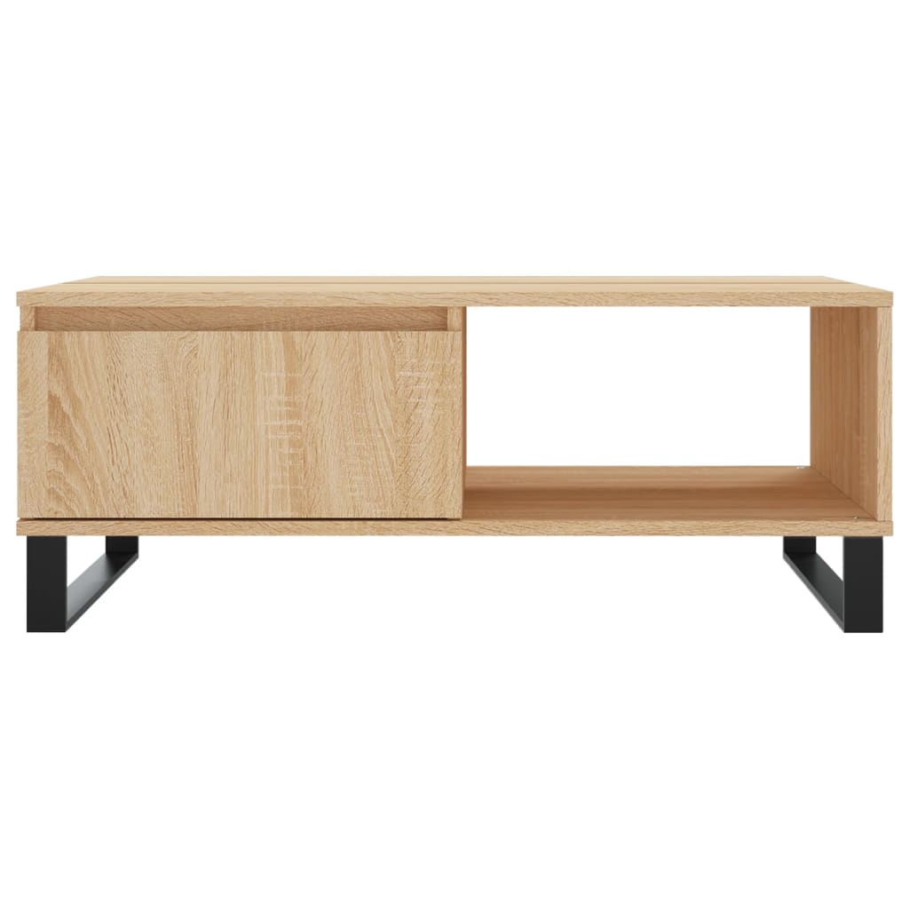 Salongbord Sofabord Sonoma Eik 90x60x35 cm