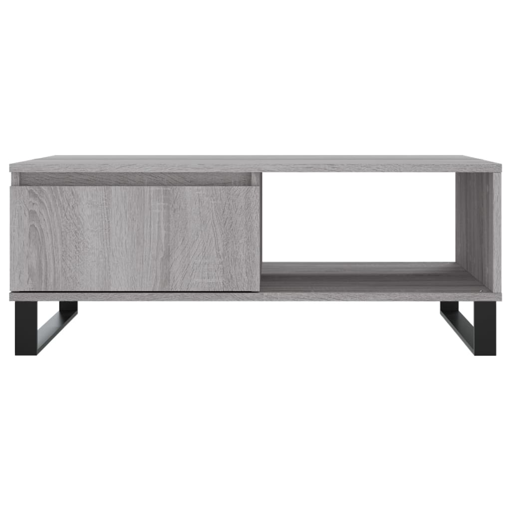 Salongbord Sofabord Sonoma Grå 90x60x35 cm